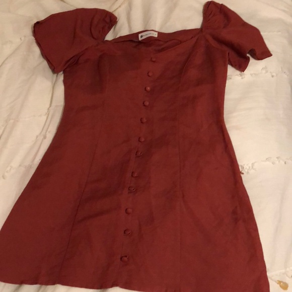 Medium mini button up brick dress impeccable pig - Picture 3 of 4